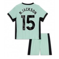 Chelsea Nicolas Jackson #15 Replica Third Minikit 2023-24 Short Sleeve (+ pants)